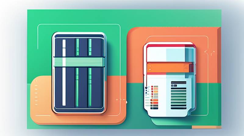 What are the LED energy storage materials?