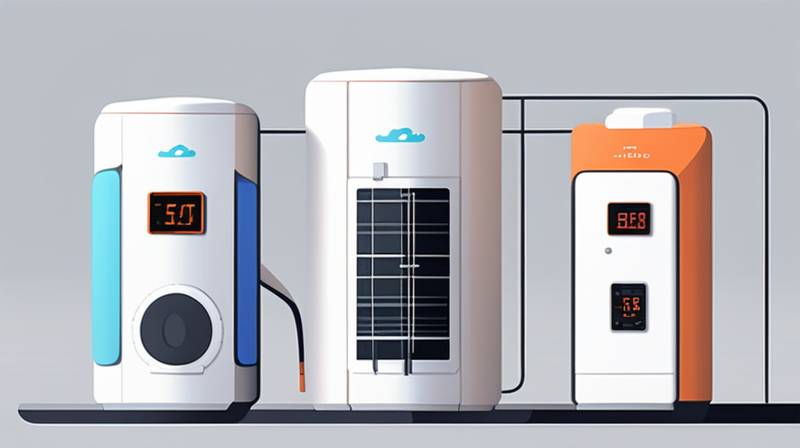 What is the principle of air-cooled energy storage