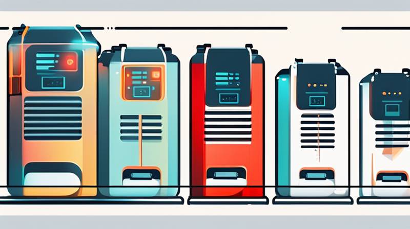 What are the commonly used energy storage technologies?