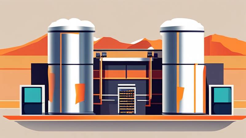 What are the desert energy storage power stations?