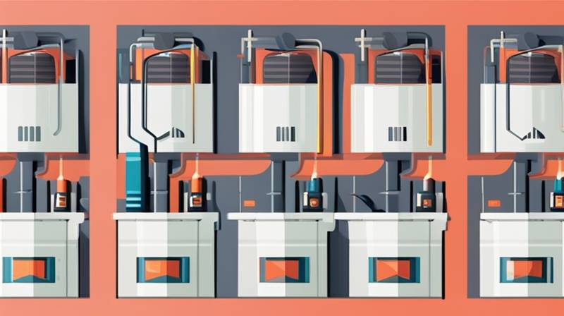 What are the energy storage equipment in power stations?