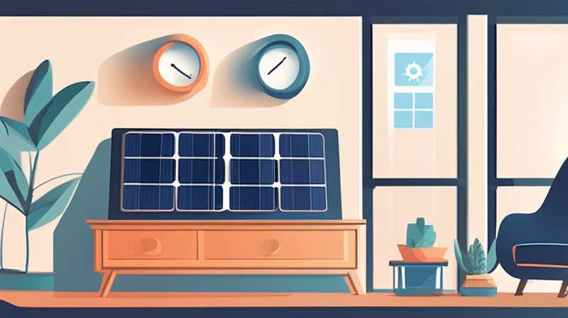 When to install solar energy in the living room