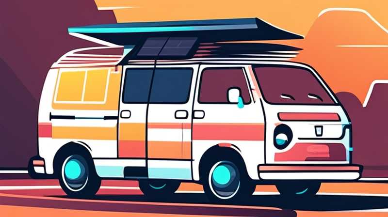 How to install solar panels on a van