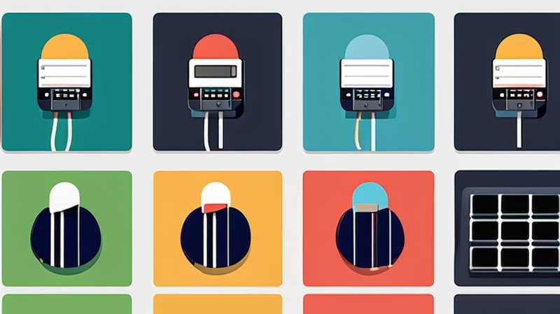 How to connect solar cell controller