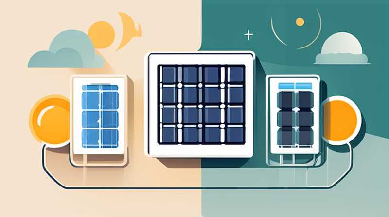 What to do if there is no sun on the solar panels