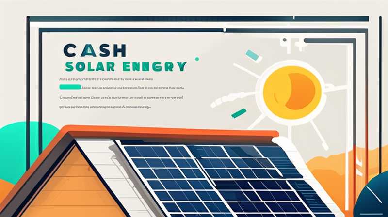 How to cash in on solar energy