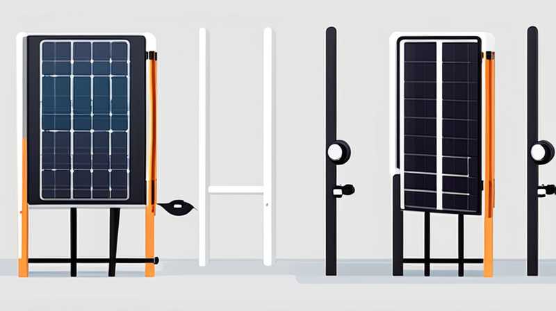 How much does a solar powered gate cost?