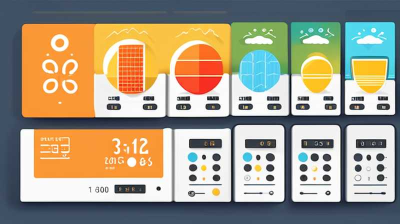 How to calculate solar energy volts