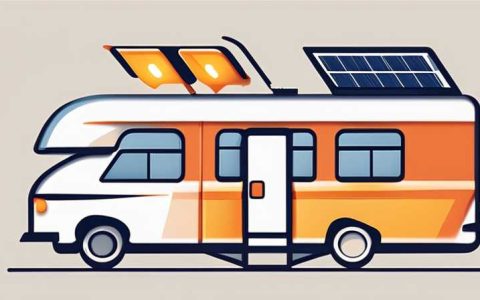 How many solar lights should be installed on the RV