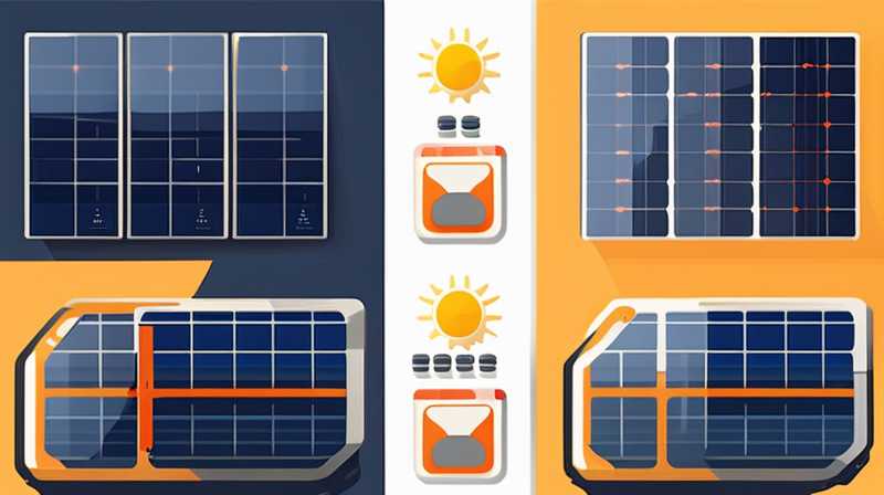 How many watts of solar panels are there for a 185 battery