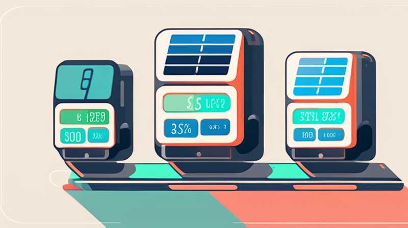 How much does it cost to install a solar energy meter?