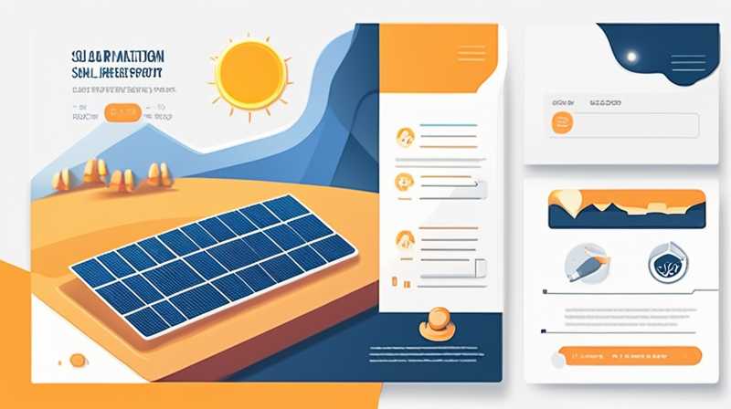 How to Write a National Solar Energy Report