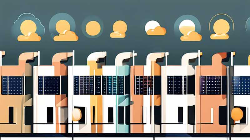 How many watts does a home solar street light require?