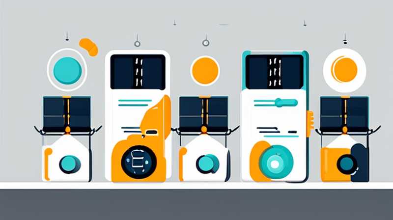 How to connect solar panels to monitoring heads