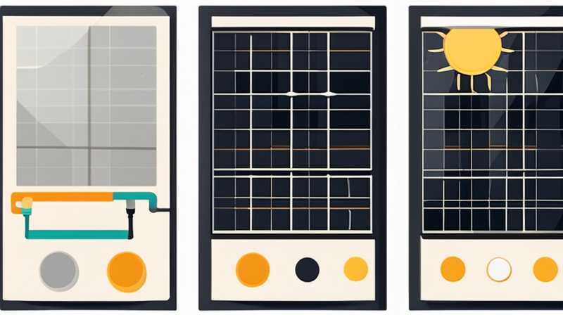 How to repair solar lighting panels