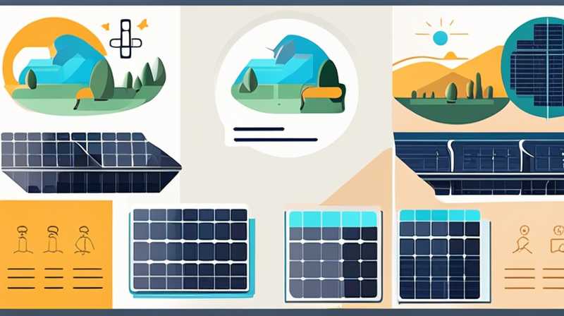 How to connect solar energy to large amount of electricity