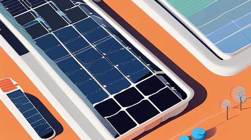 What is the circulating medium of solar panels?