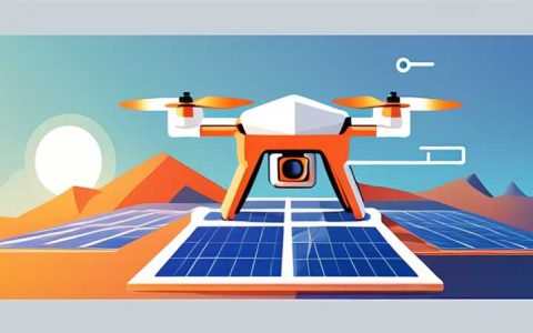 How to connect a drone to solar panels?