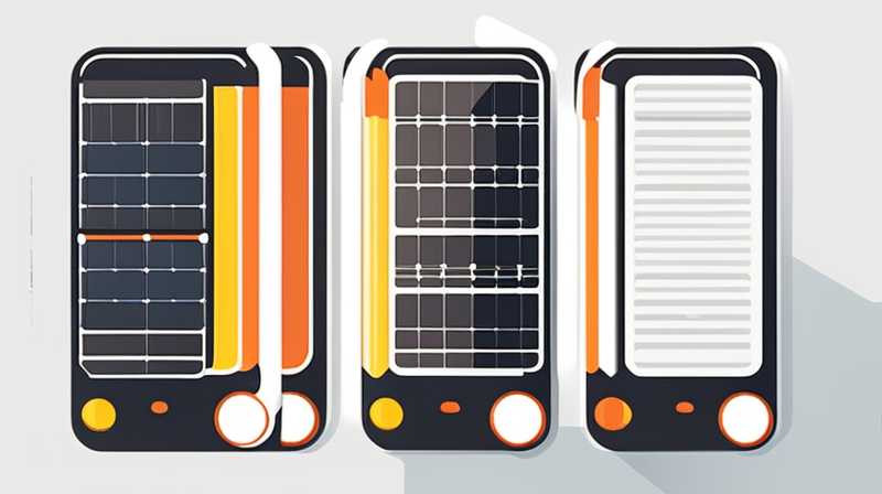 How to convert mobile phone batteries into solar energy