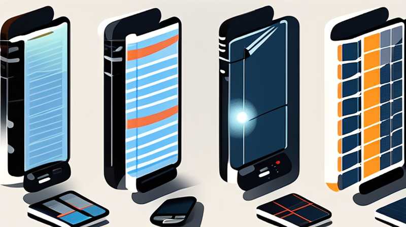 How many watts of solar panels are needed to charge a mobile phone outdoors