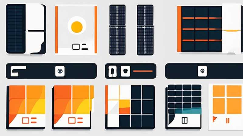 How to connect a small square solar light