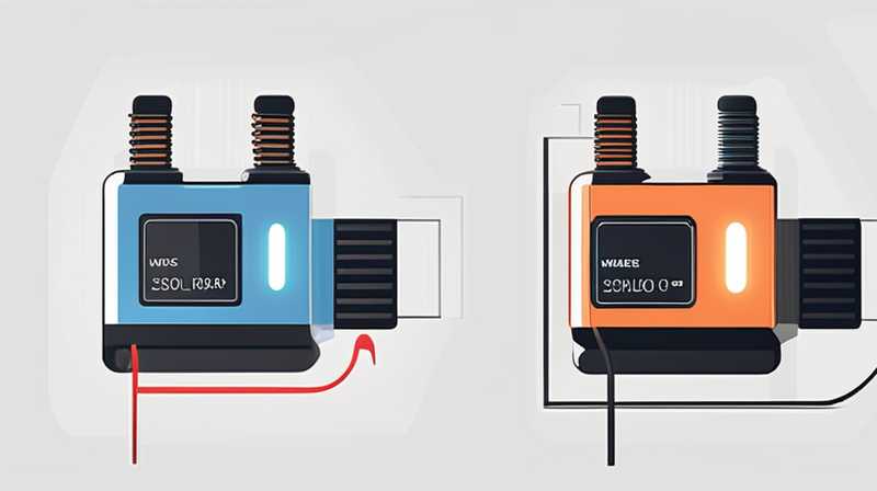 What does solar solenoid valve r mean