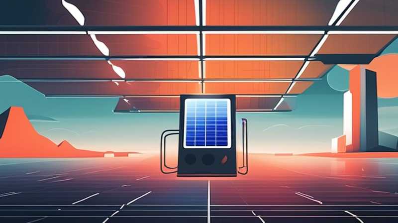 How to read 100w solar panel