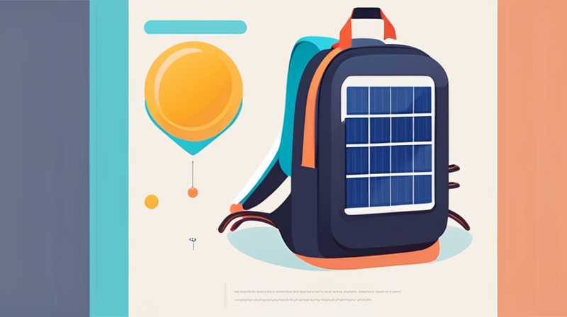 What are the benefits of a solar backpack