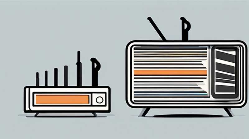 How many watts does a solar panel power a TV?