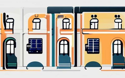 What are the small solar street lights