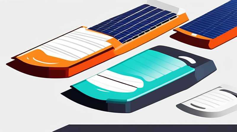 What to do if the solar panel is higher on the left and lower on the right