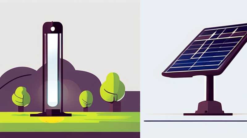 How much does a three-sided solar light cost