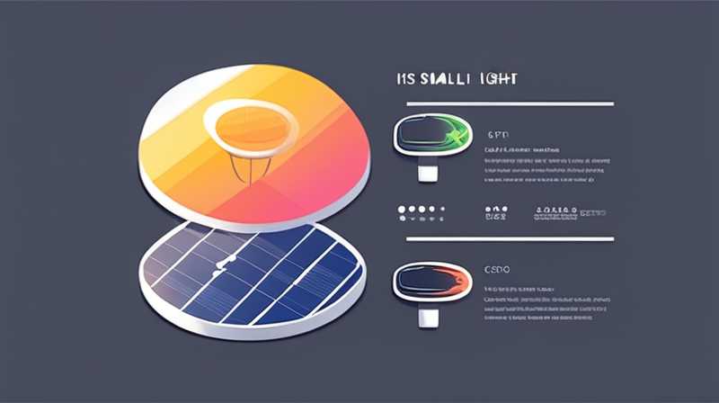 How much does a small solar light cost