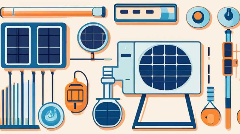 What are the solar pump production equipment?