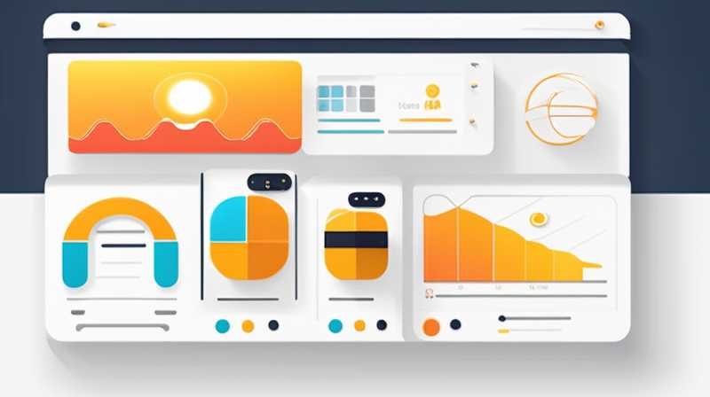 What are the tools for adding solar media?