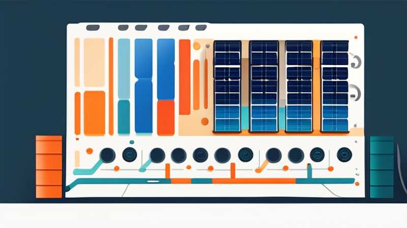 How to connect solar triple dual control