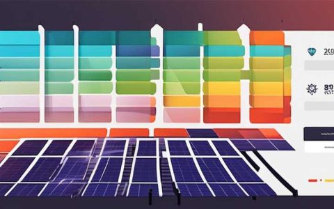 What does colorful solar panels mean?