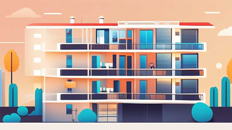 How much solar energy is needed for a 3-bedroom apartment