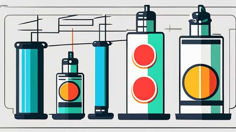 What kind of battery is used for solar cells