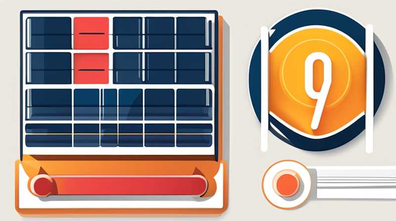 What does 9v solar mean