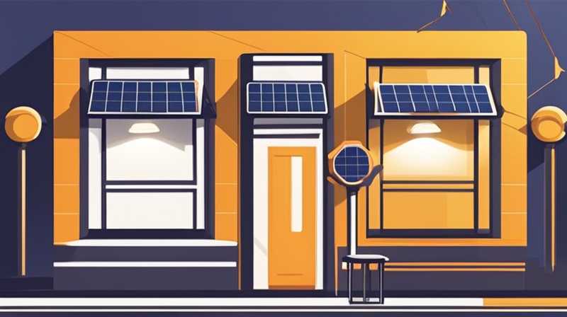 What are the direct-sale stores for solar street lights?