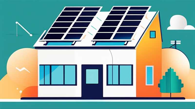 How to fix solar energy in flat building