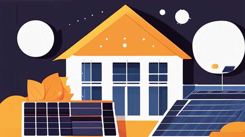 How much does it cost to generate solar power for the whole house