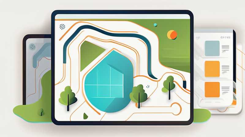 How to find home with solar map