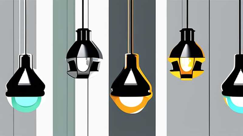 How to install solar hanging lights