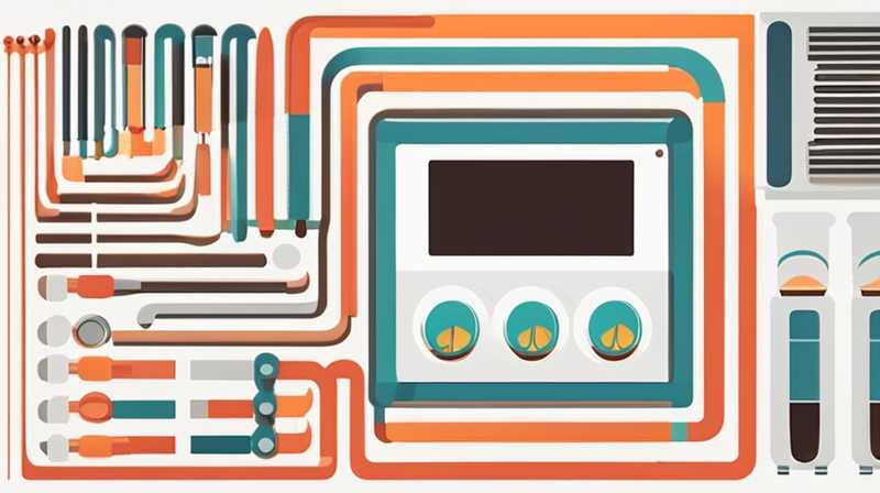 How many tubes and how many liters does solar energy have?