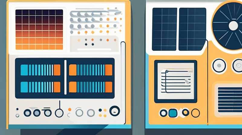 How two solar cells are connected