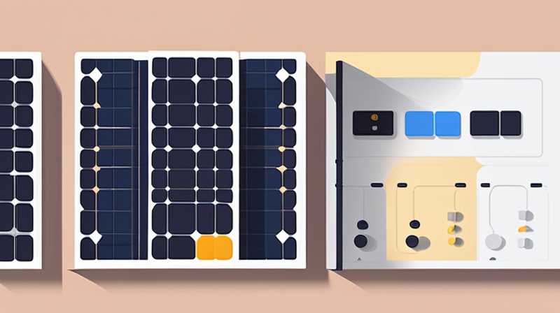 How to connect the solar panel in reverse?