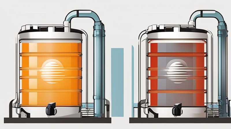 What are the specifications of solar thermal barrels?