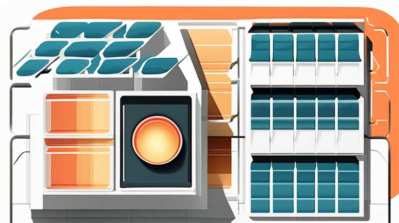 How to connect floor heating solar energy